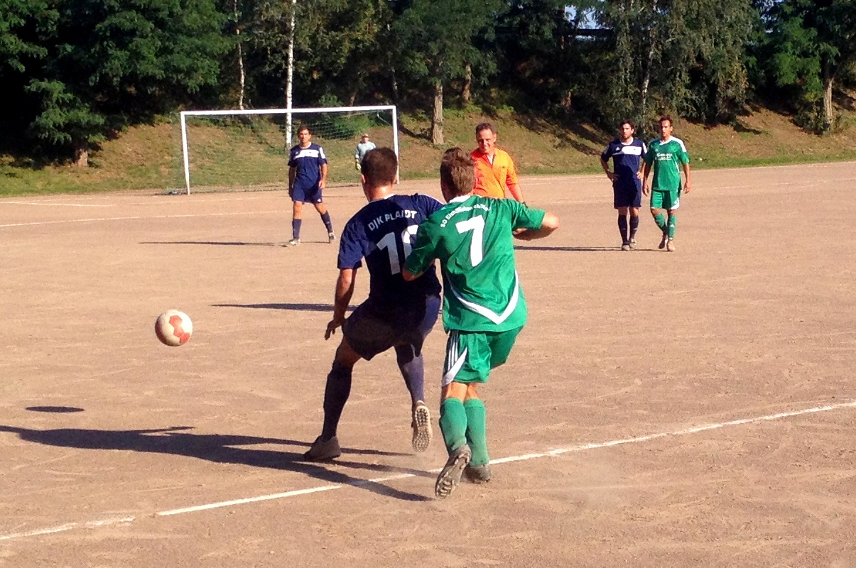 Sieg und Niederlage im Kreispokal