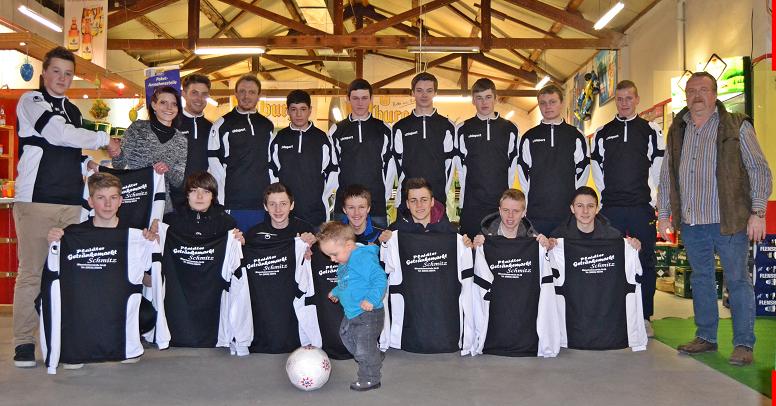 Plaidter Getränkemarkt unterstützt die JSG Pellenz