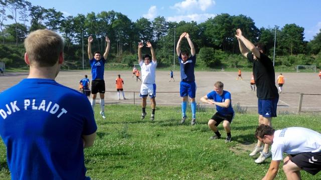 DJK-Senioren: Trainingsauftakt am 05. Juli 2014