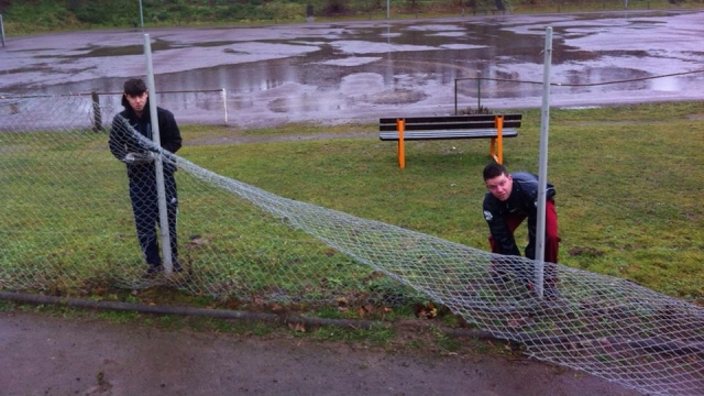 Sportplatz-Umbau gestartet!