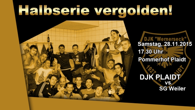 Vorschau gegen die SG Weiler am 28.11.2015