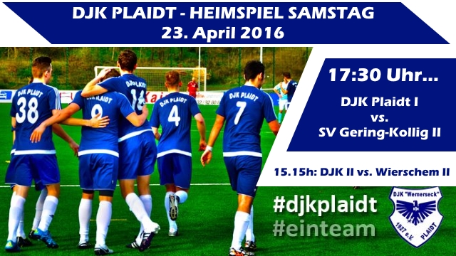 Vorbericht und Stadionheft zum Heimspiel Samstag am 23.04.2016