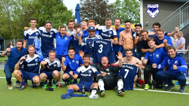 Wahnsinn: DJK Plaidt II gewinnt 3:0 und steigt auf !!!