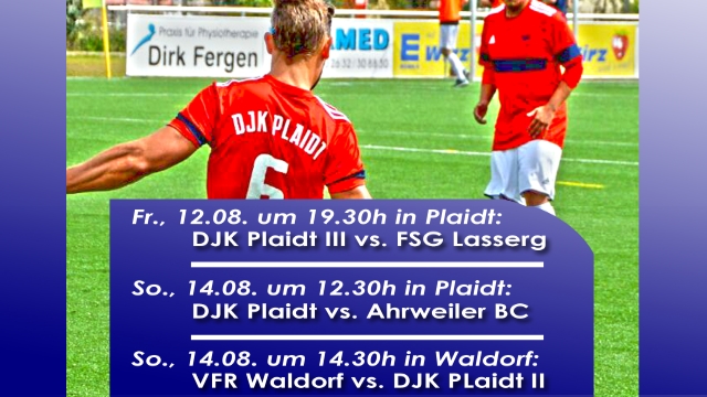 Vorschau: Bitburger Kreispokal Runde 1