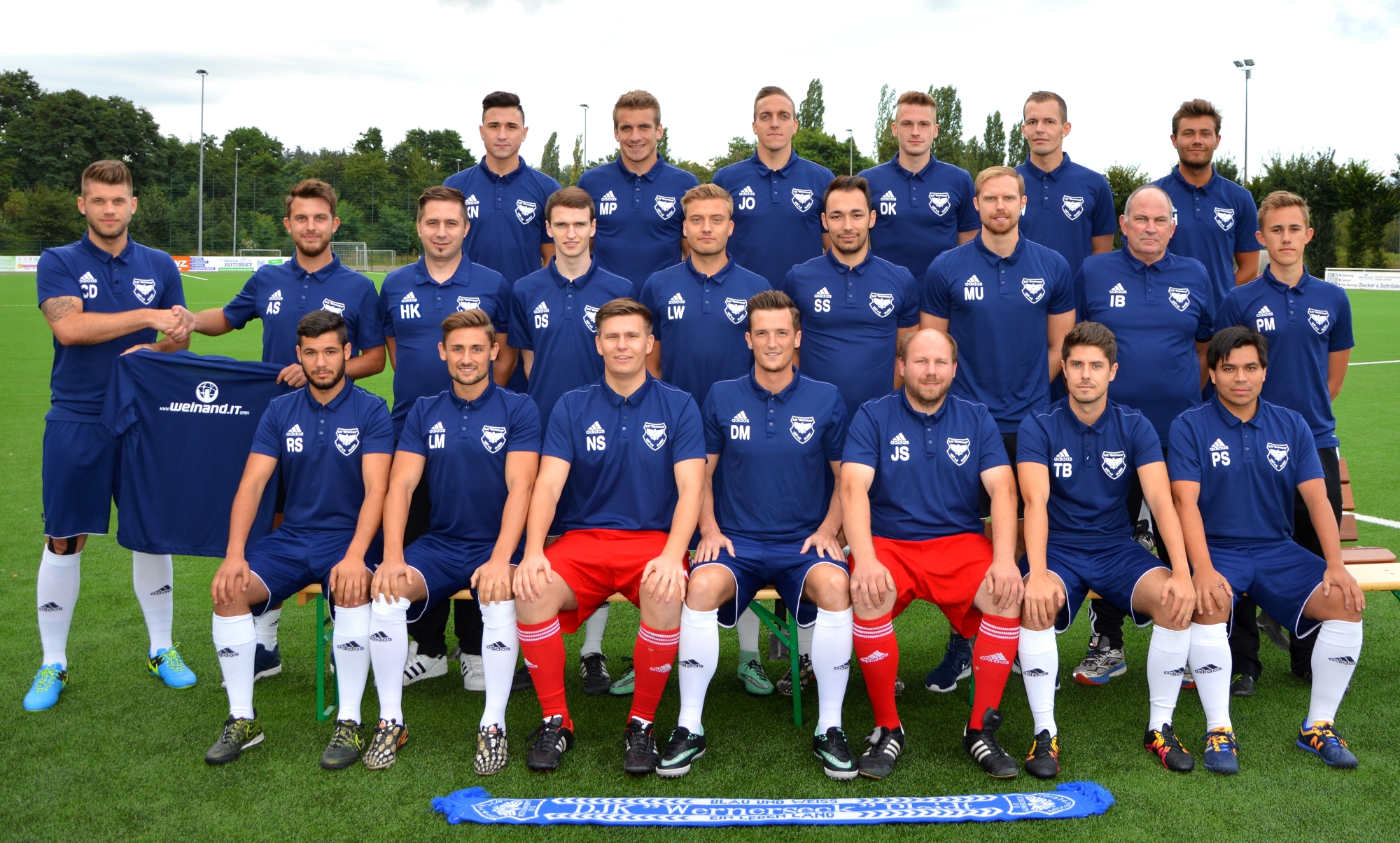 Weinand.it GmbH sponsert neue Poloshirts