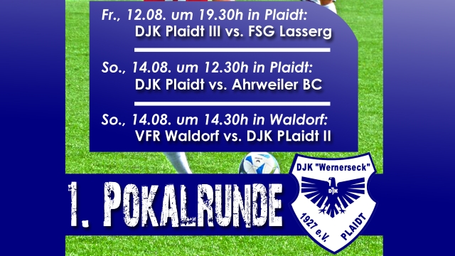 Kreispokal Runde 1: Die Gegner unter der Lupe!