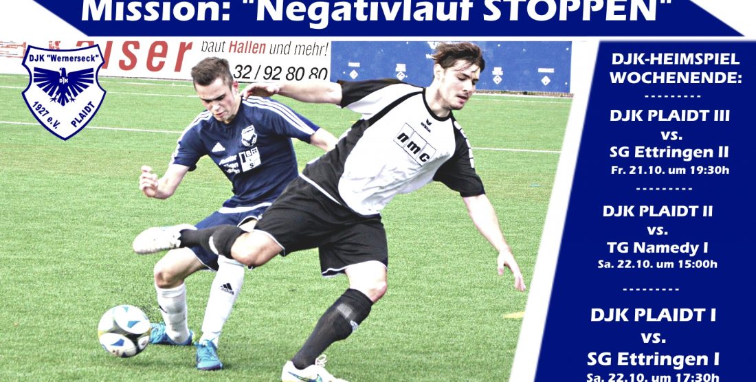 Vorschau zum „DJK-Heimspiel-Wochenende“ 21./22.10.2016