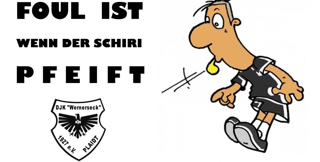 Wir suchen Schiedsrichter!