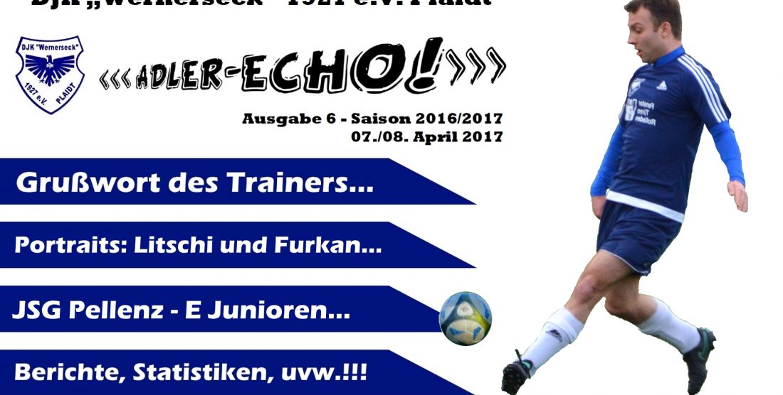 Stadionheft: „Adler-Echo!“