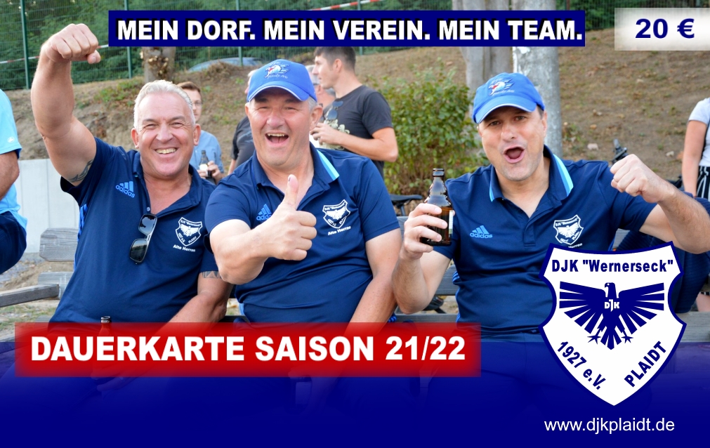 DAUERKARTE SAISON 2021 / 2022