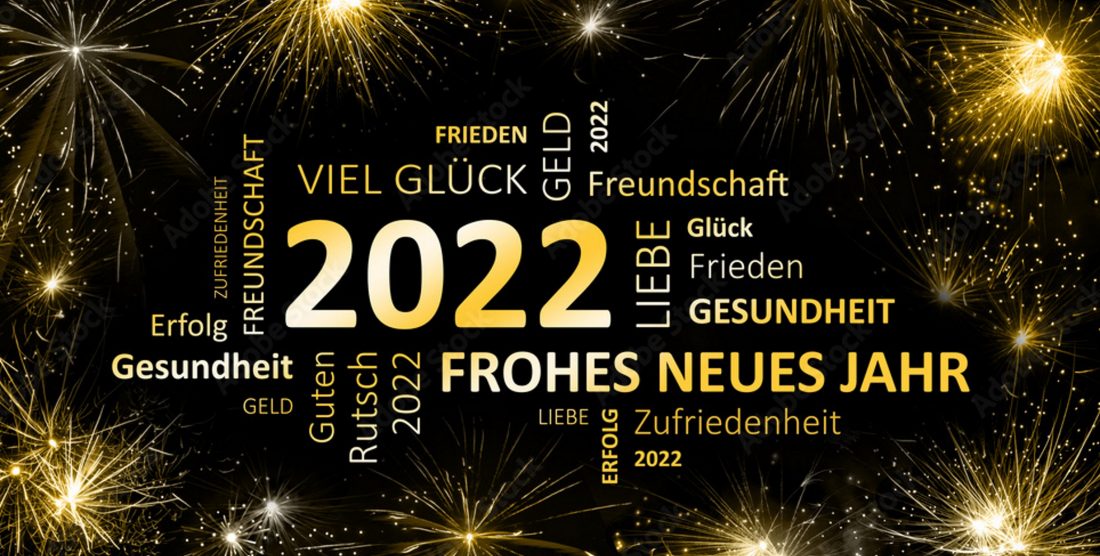 Guten Rutsch und viel Erfolg in 2022